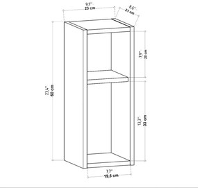 Stolik nocny Sault Oak
