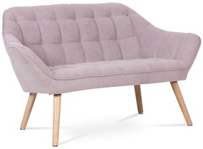 Dwuosobowa sofa AK-322 PINK2, różowa