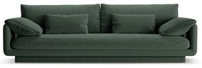 Ciemnozielona sofa 250 cm Torino – Micadoni Home