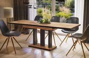 Stół Appia Black 210 rozkładany od 130 do 210 cm