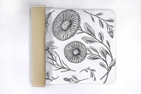 Dywanik do łazienki Dywanik do łazienki Kwiaty wzór