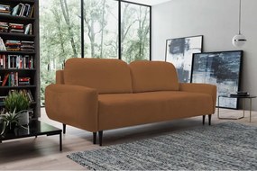 Sofa BOHO z funkcja spania i pojemnikiem MIEDZIANY PERFECT HARMONY 56