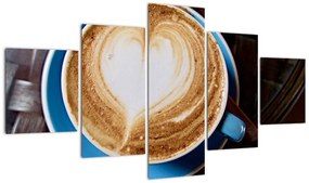Obraz - Latte Art (125x70 cm)
