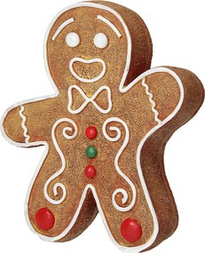 Figurka dekoracyjna Gingerbread Man II 25x7x30 cm