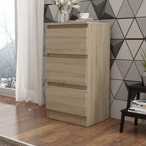 Komoda ALLEGRA 40 cm do Salonu Sypialni Dąb sonoma