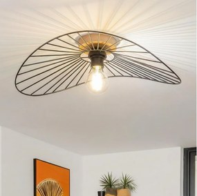 Brilagi - Żyrandol przysufitowy LED CERIA WIRE 1xE27/40W/230V 40x56 cm czarny/dąb