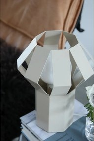 Beżowa metalowa lampa stołowa z metalowym kloszem (wysokość 27 cm) Octa – Markslöjd