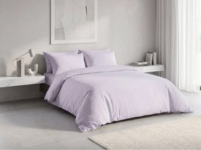 PrzytulneMieszkanie.pl PrzytulneMieszkanie.pl Bawełniana pościel FOREVER COLOURS jasnofioletowa Rozmiar pościeli: 2 szt 60 x 70 cm | 260 x 220 cm