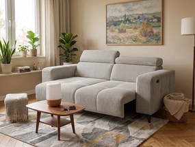 Kanapa Nicolette Elektryczna z USB i Regulowanymi Zagłówkami – Nowoczesna Sofa Premium