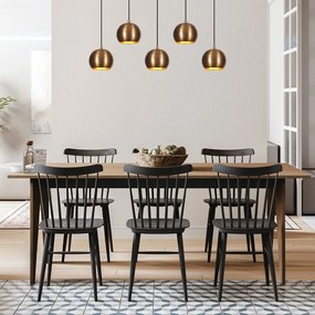 Lampa wisząca w kolorze złota Sivani – Opviq lights