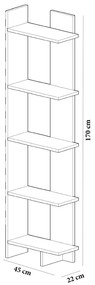 Biblioteka Als Teak White