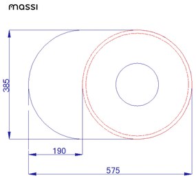 Umywalka z konglomeratu wolnostojąca okrągła z półką szklaną na ręcznik 85 x 40 cm RONA bez przelewu | Różne kolory półki : Kolor szkła - Brązowy, Kolor umywalki RONA - Szary matowy, Półka - Szklana