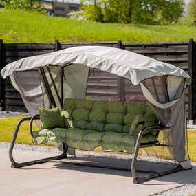Huśtawka ogrodowa z moskitierą Ravenna Lux G032-22PB PATIO