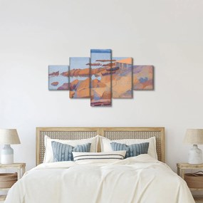 Obraz - Henri Edmond Cross, Calanque des Antibois, reprodukcje (125x70 cm)