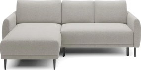 Narożnik BONO z funkcją spania Drewniane nóżki Eleganckie podłokietniki Głębokie siedzisko Lewa strona Barrel 03