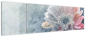 Obraz - Zimowy kwiat (170x50 cm)