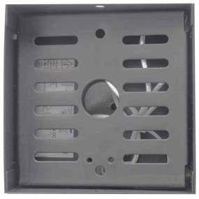 LAMPA SUFITOWA BLOCCO SZARY 1x7W GU10 LED