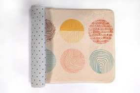 Dywanik łazienkowy Dywanik łazienkowy Kółka Linie