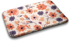 Dywanik pod prysznic Dywanik pod prysznic Kwiatowy wzór