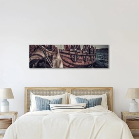 Obraz - Wojownik wikingów (170x50 cm)