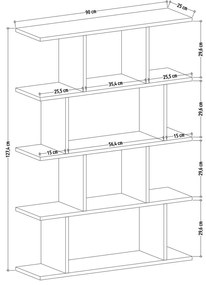 Biblioteczka Harmon Oak