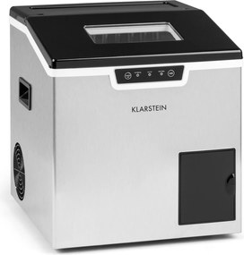 Klarstein IceFestival 20kg/24h 1.8L Kostkarka do Lodu Srebrny