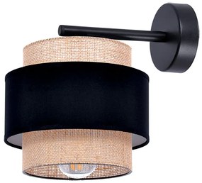 Kinkiet w stylu boho ze sznurka jutowego - A528 F9-T25