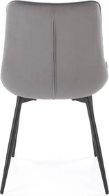 Krzesło do jadalni z przeszyciami K589 Halmar