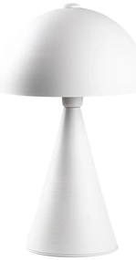 Biała lampa stołowa z metalowym kloszem (wysokość 52 cm) Dodo – Opviq lights