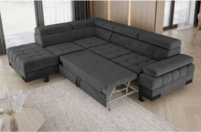 Narożnik SELVA L z funkcją spania i pojemnikiem SALVADOR 16 WERSAL