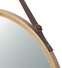 Lustro ścienne B053 NAT, bambus