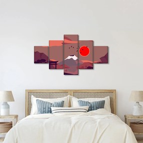 Obraz - Góry Fuji (125x70 cm)