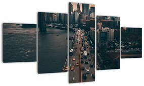 Obraz Manhattanu (125x70 cm)