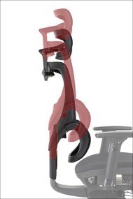 Fotel biurowy ERGONEW S1A czarny tkanina STEMA