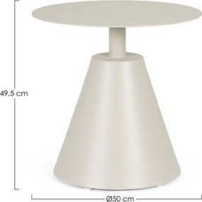 Aluminiowy okrągły stolik ogrodowy ø 50 cm Aloha – Bizzotto