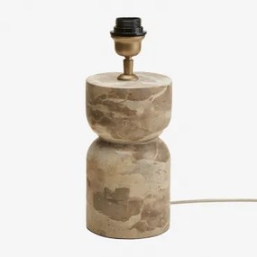 [*]podstawa Do Lampy Stołowej Diniz ↑25 Cm & Marmur Beżowy Panther - Sklum