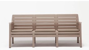 Antracytowa sofa ogrodowa Lara – Floriane Garden