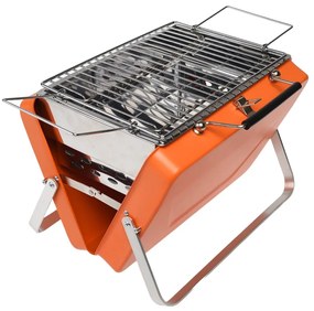 Przenośny grill na węgiel drzewny Burnt Orange – Rex London