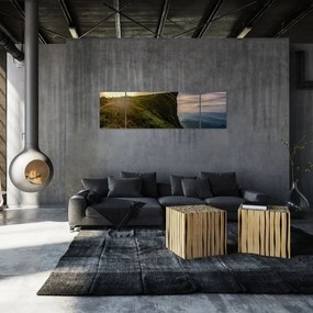Obraz kobiet na klifie (170x50 cm)