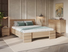 Łóżko bukowe Visby Sandemo High