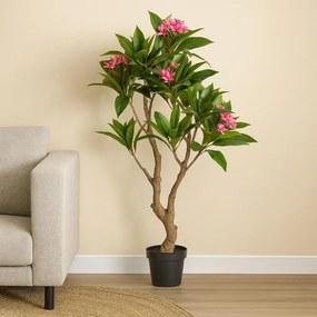 Sztuczne drzewko z różowymi kwiatami ROZEA, 150 cm