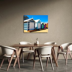 Obraz - Brighton Beach, Melbourne, Australia (70x50 cm)