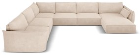 Beżowy narożnik (lewostronny) Vanda – Mazzini Sofas