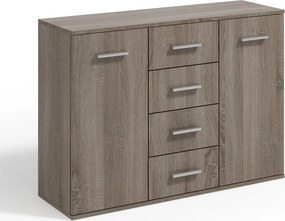 Komoda GIACOMO II 112 cm do Salonu Sypialni Dąb truflowy