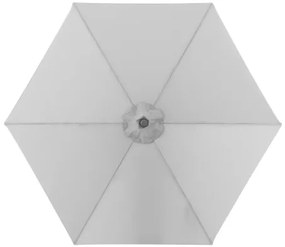 ACT Auto-Tilt 305 cm - automatyczny parasol uchylny z korbą : Substancja Desen - 827