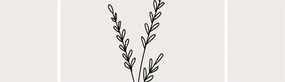 Obraz - Meadow Flower N⁰2 (170x50 cm)