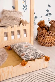 Łóżko dziecięce domek z szufladą - Timona 5X