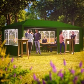 Namiot imprezowy NEAPOL, 3x6m, zielona Jurhan