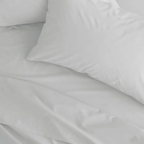Białe prześcieradło z perkalu z gumką 150x200 cm Easy Iron Percale – Catherine Lansfield