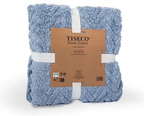Niebieski koc z mikropluszu 150x200 cm Rena – Tiseco Home Studio